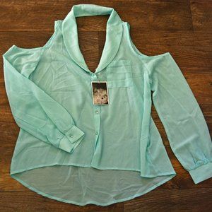 SABO SKIRT Sheer Blouse